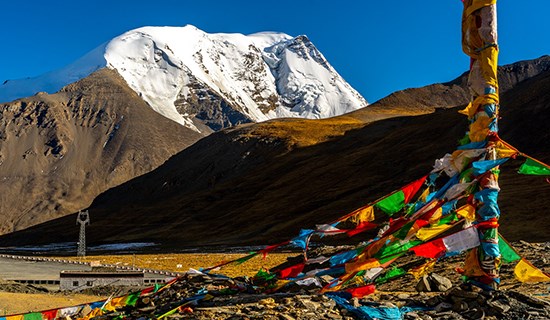 Glaciers in Tibet