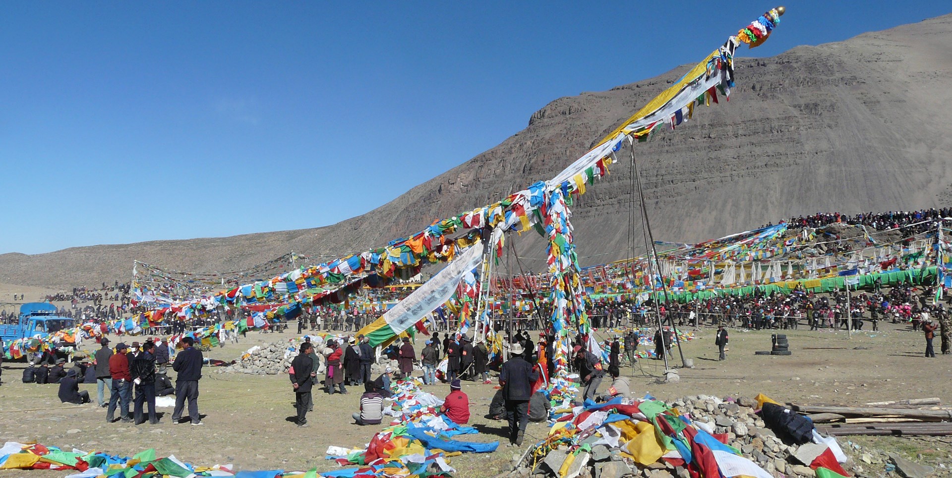 Festival Saga Dawa en el Tíbet
