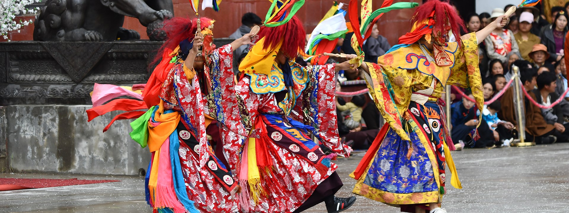 Mask Dance (Cham) Festival in Katok Monastery