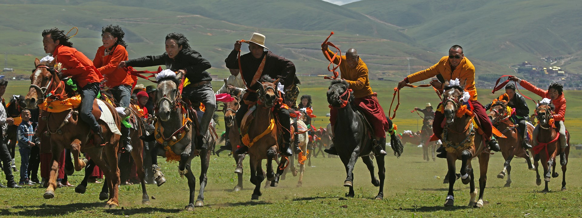 Festival de carreras de caballos de Litang