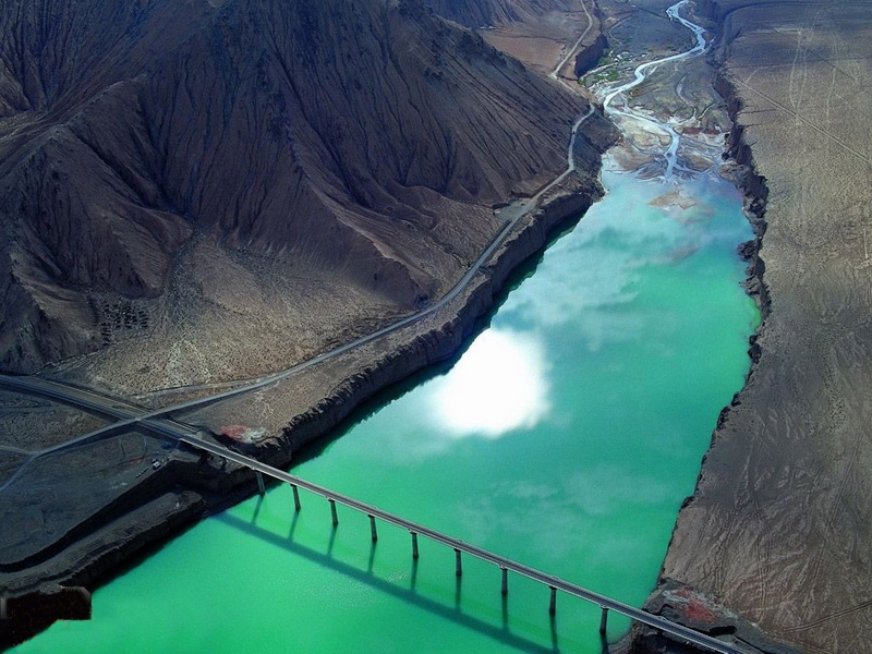 image camello Landscape Along Qinghai Tibet Railway 1