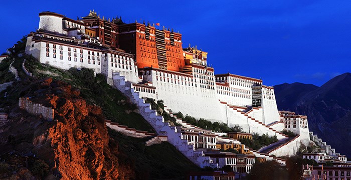 Potala Palace at Dusk