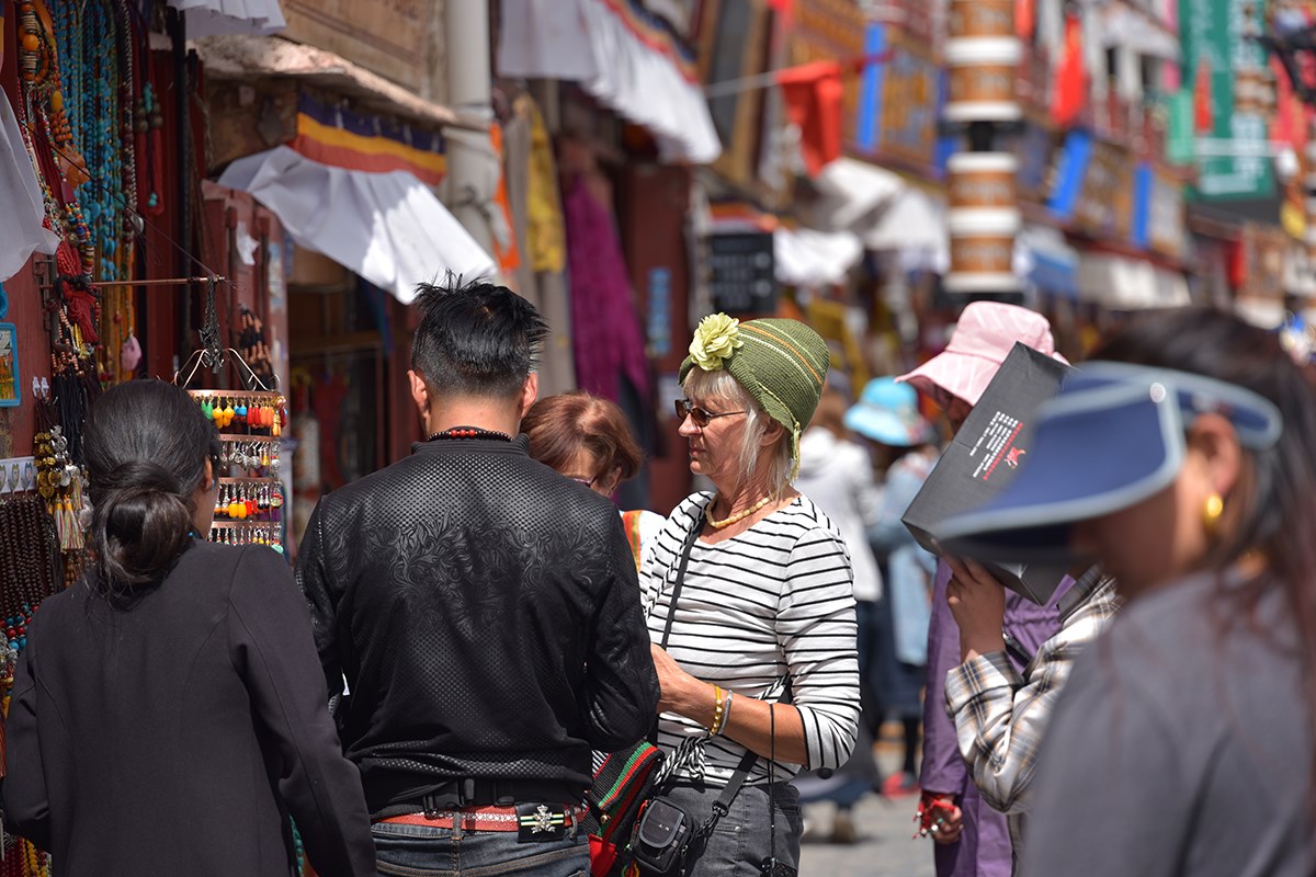 Barkhor Street | Foto de Liu Bin