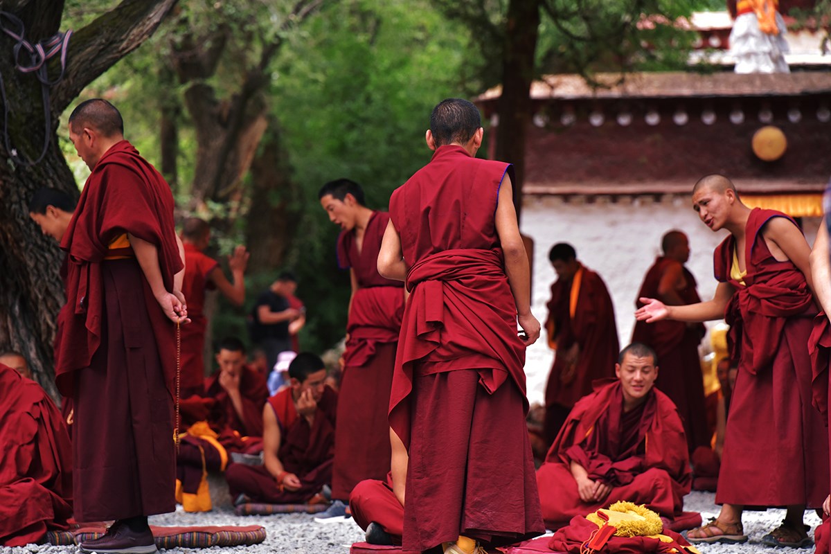 Debate in Sera Monastery | Foto de Liu Bin