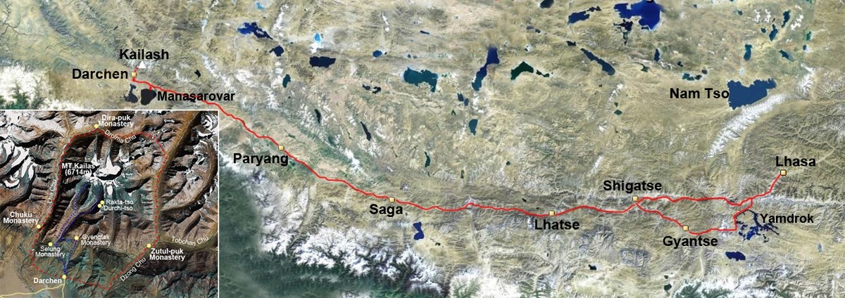 Senderismo por el Tíbet alrededor del Kailash