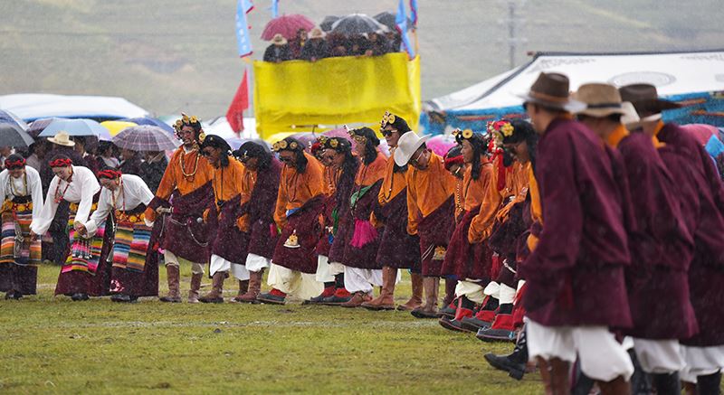 Horse Racing Festival in Litang