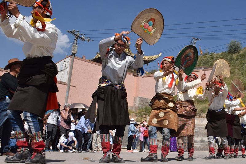 Shaman Festival with Military Dance in Mabahalabatu Village