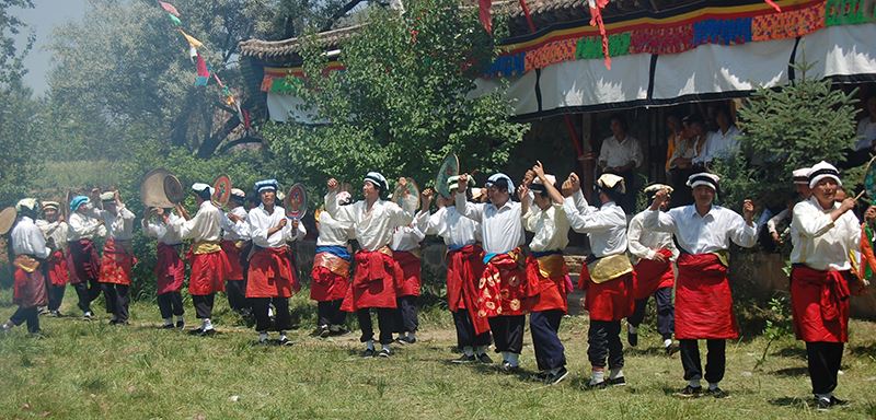 Shaman Festival with Military Dance in Mabahalabatu Village