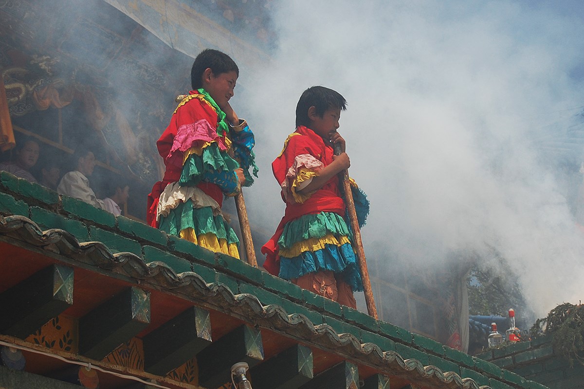  Shaman Festival in Tongren | Foto de Li Wanfu