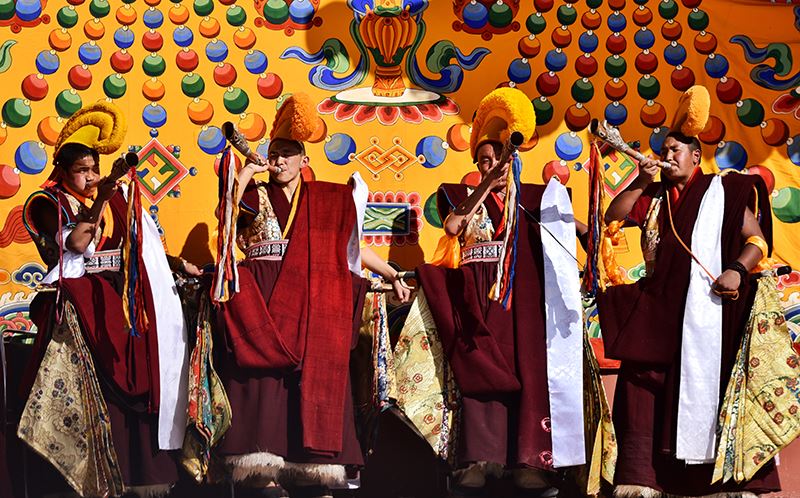 Monlam Festival Losar in Aba