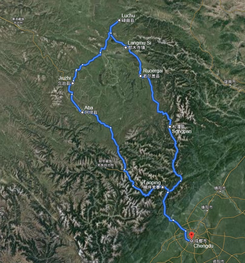 Monlam Festival Tour in South Gansu and Aba 2021
