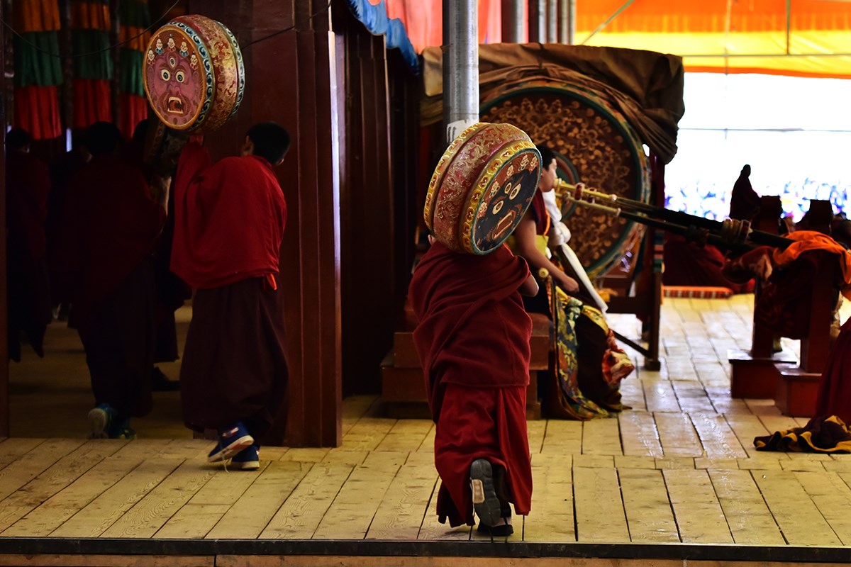 Monlam Festival Losar in Aba | Foto de Liu Bin