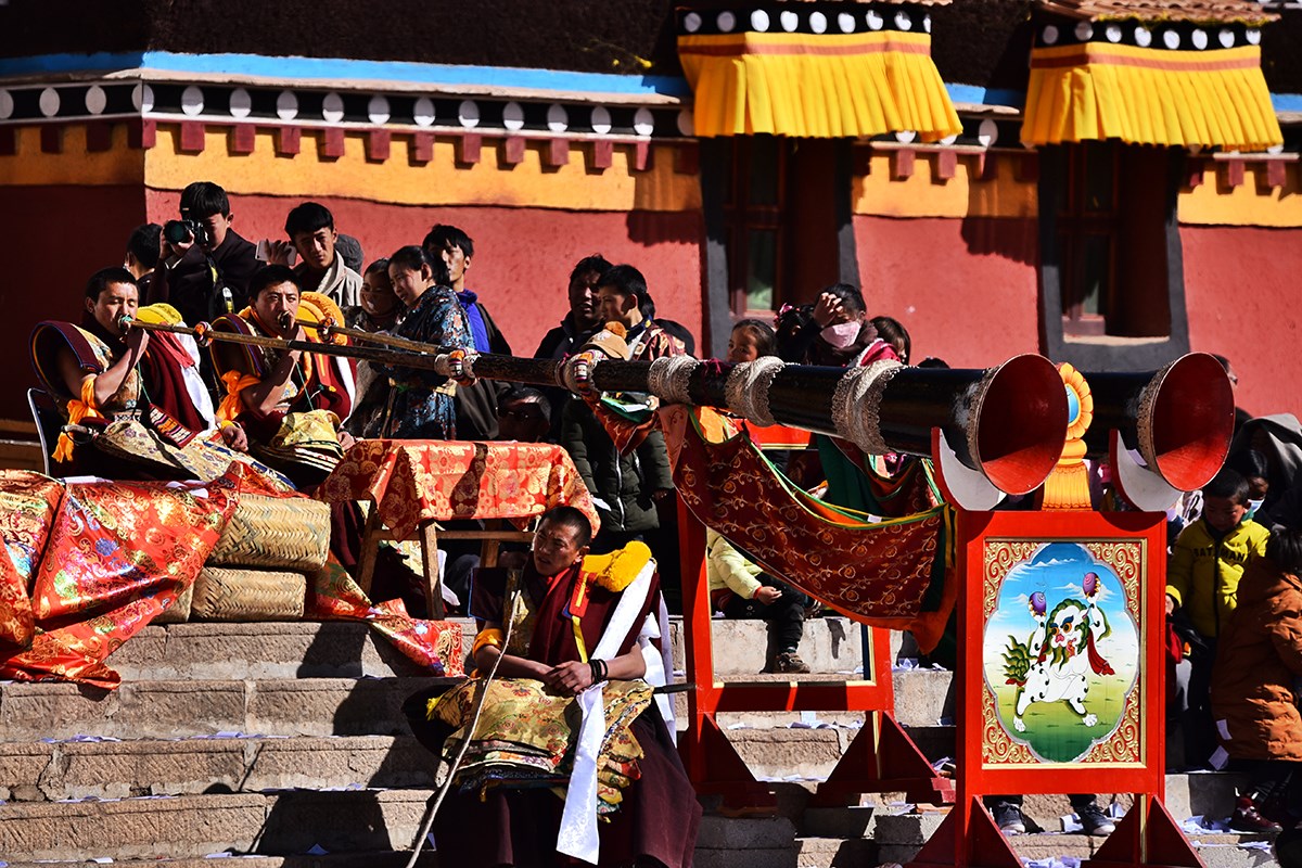 Monlam Festival Losar in Aba | Foto de Liu Bin