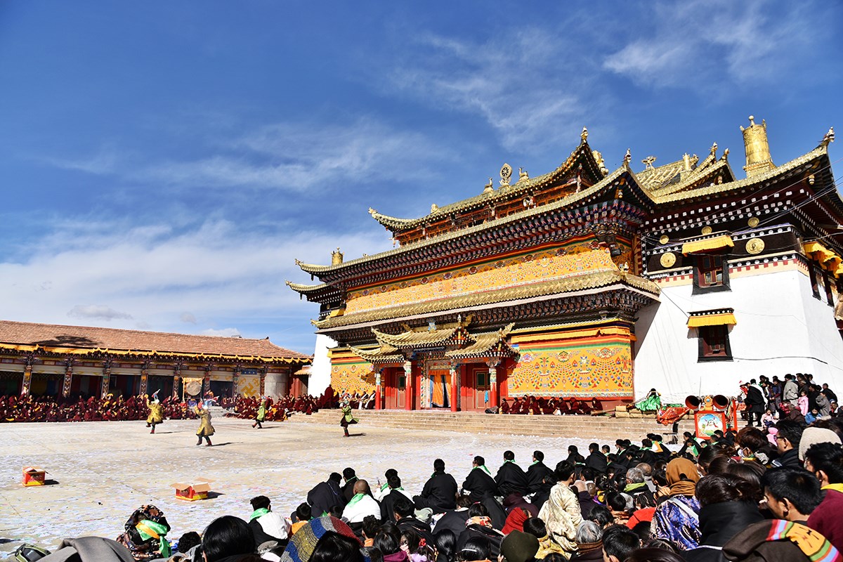 Monlam Festival Losar in Aba | Foto de Liu Bin