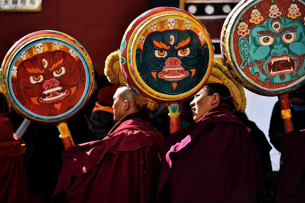 Monlam Festival Losar in Aba | Foto de Liu Bin