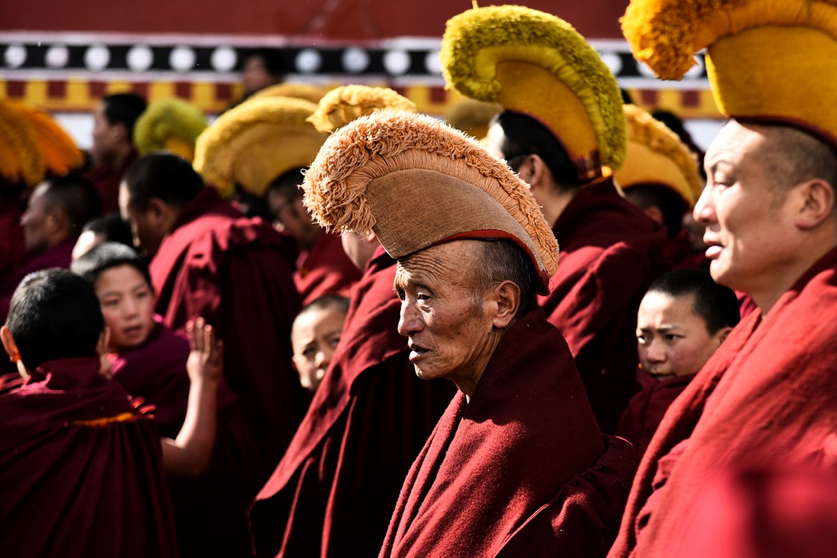 Monlam Festival Losar in Aba | Foto de Liu Bin