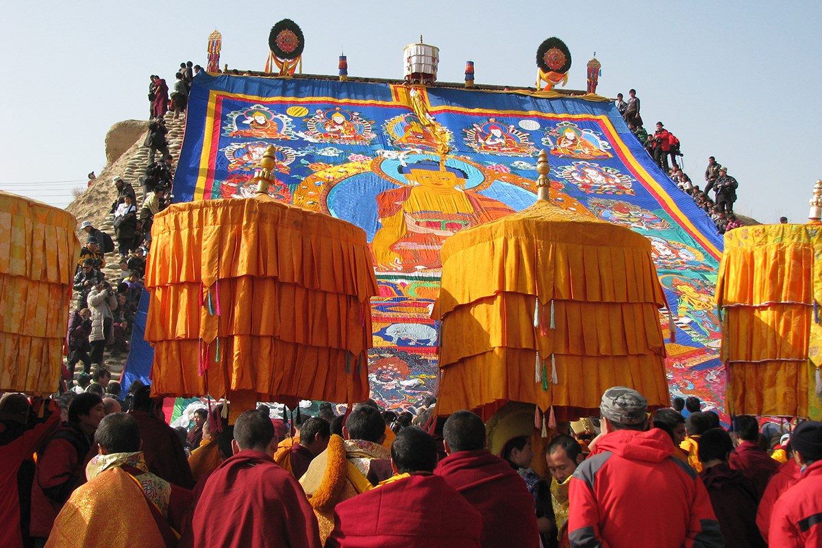 Monlam Festival Losar in Langmusi | Foto de Prof. Hans Först