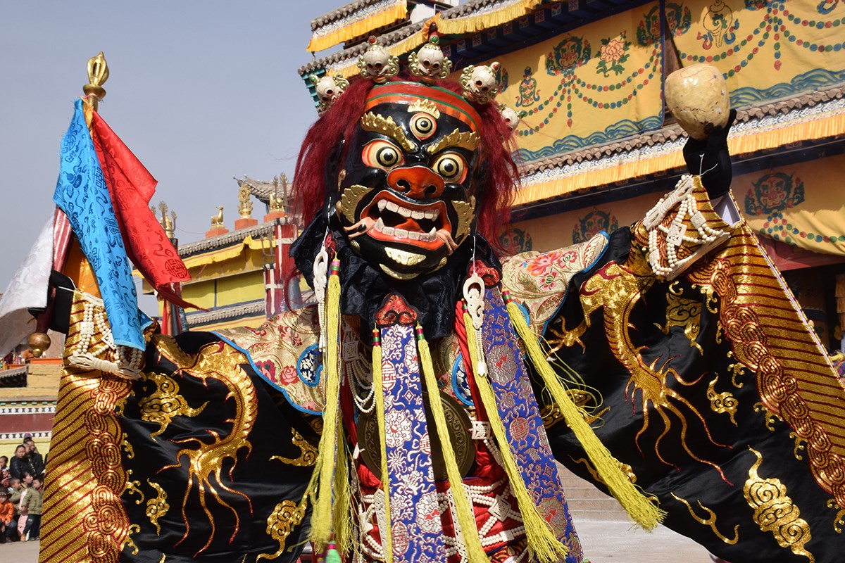 Monlam Festival Losar in Tongren | Foto de Prof. Hans Först