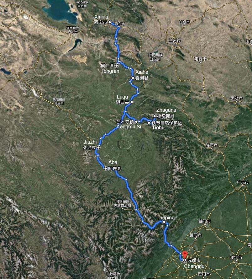 Monlam Festival Tour in Tongren, South Gansu and Aba 2021
