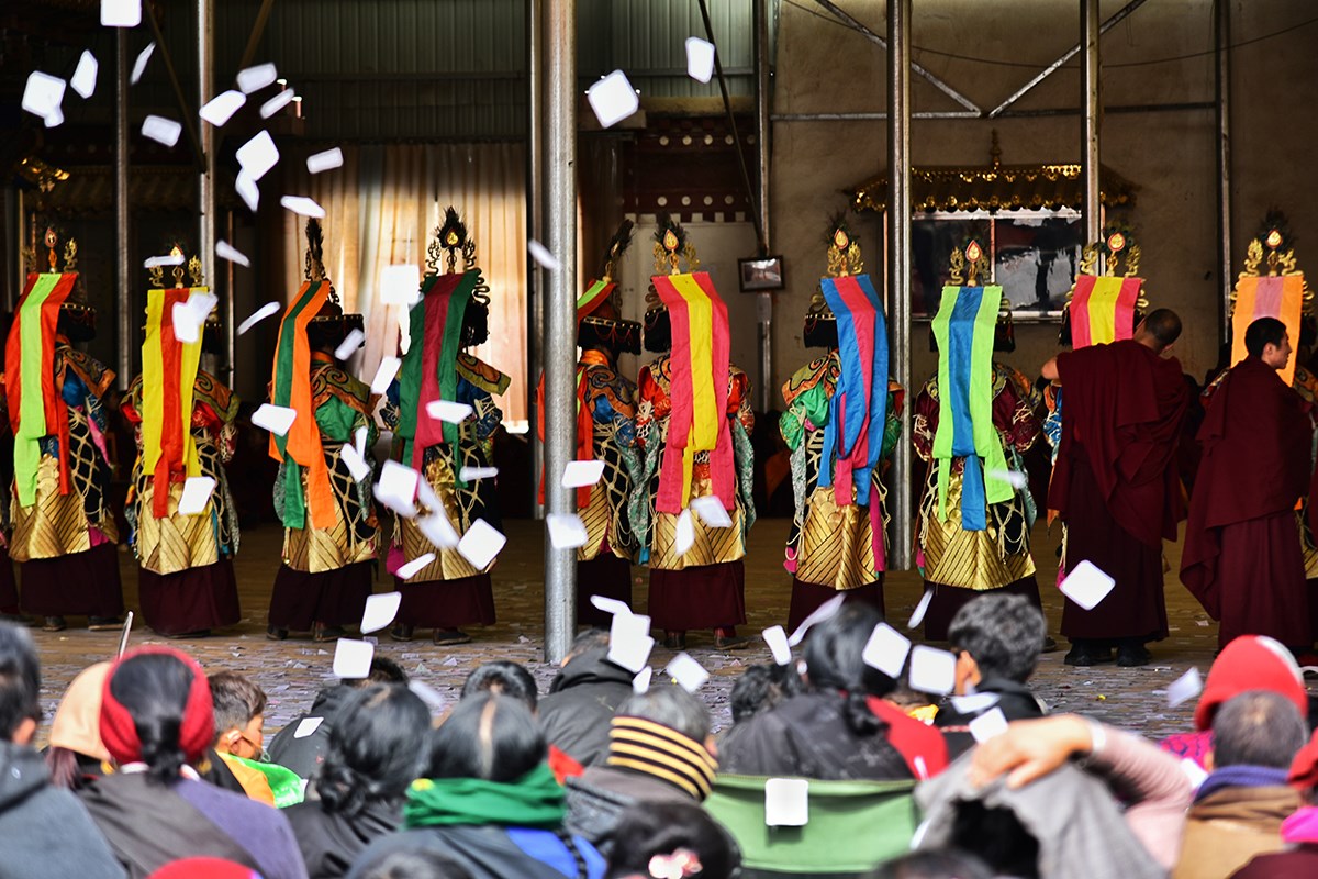 Monlam Festvial (Losar) in Aba | Foto de Liu Bin