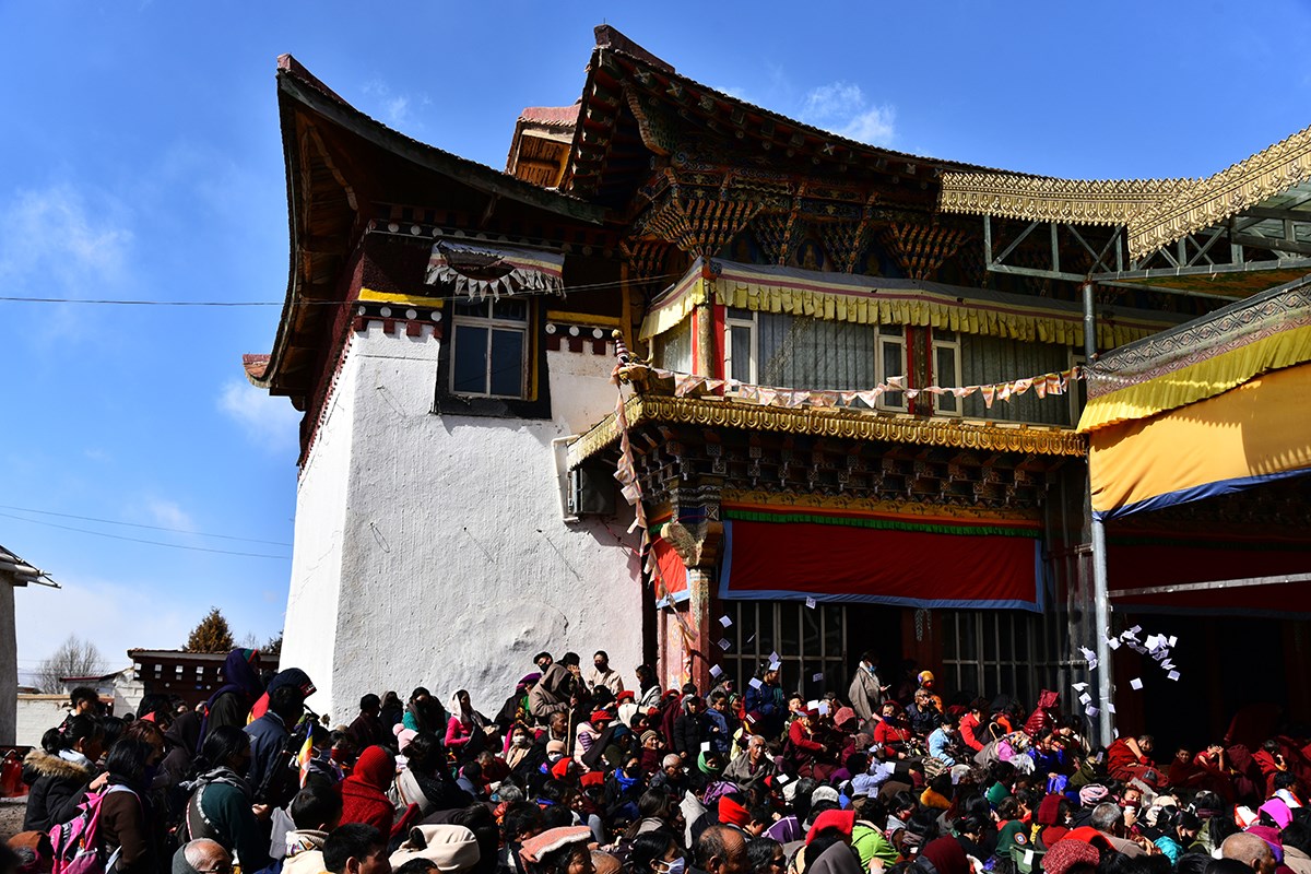 Monlam Festvial (Losar) in Aba | Foto de Liu Bin