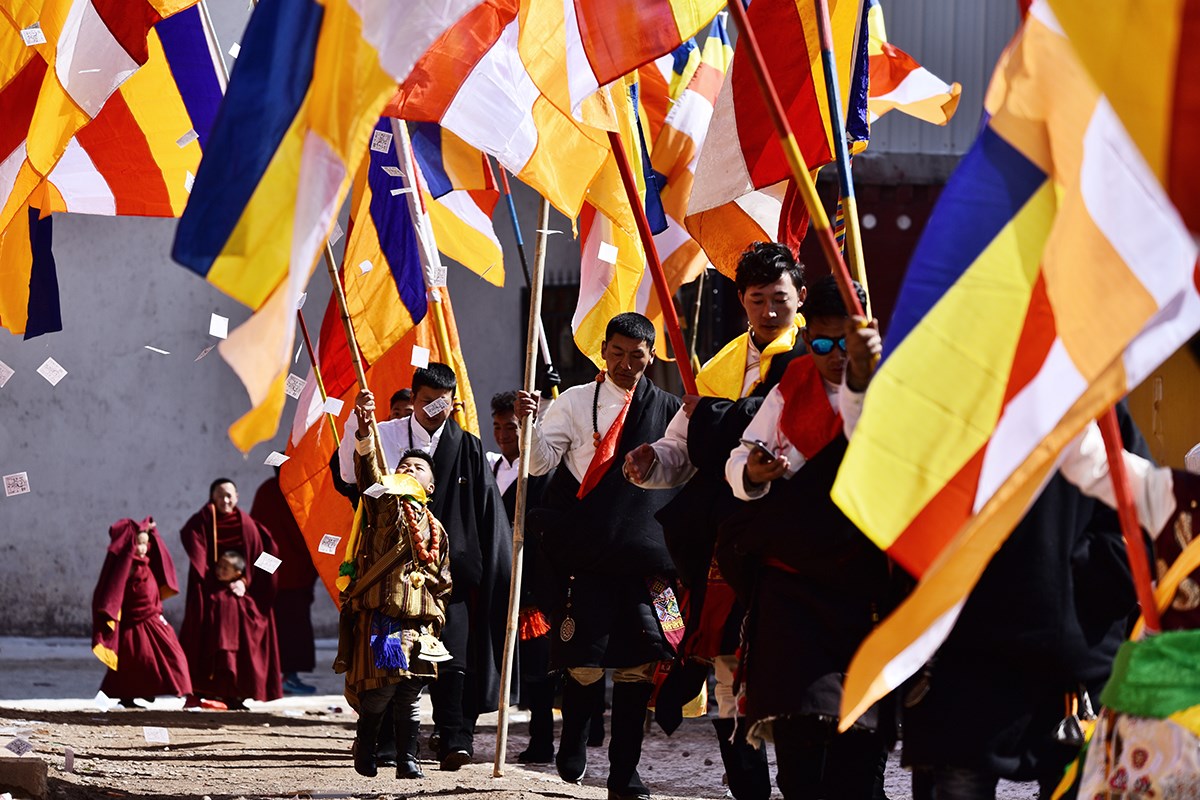 Monlam Festvial (Losar) in Aba | Foto de Liu Bin
