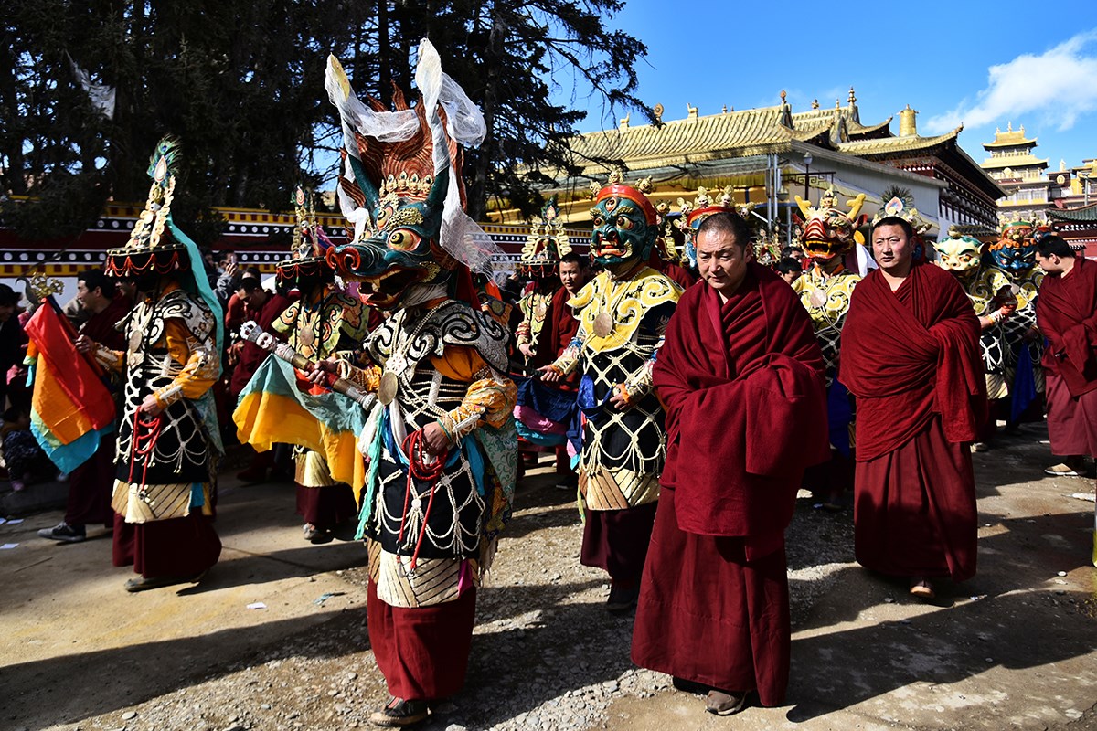 Monlam Festvial (Losar) in Aba | Foto de Liu Bin