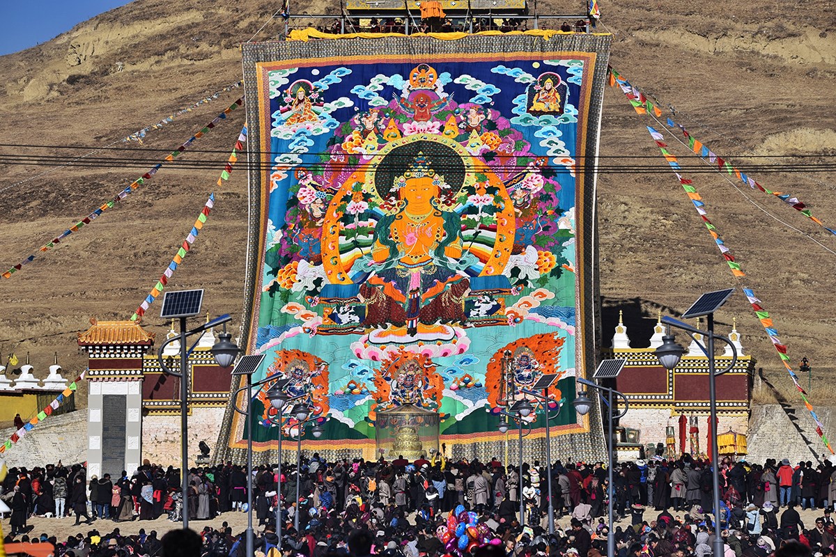 Monlam Festvial (Losar) in Aba | Foto de Liu Bin