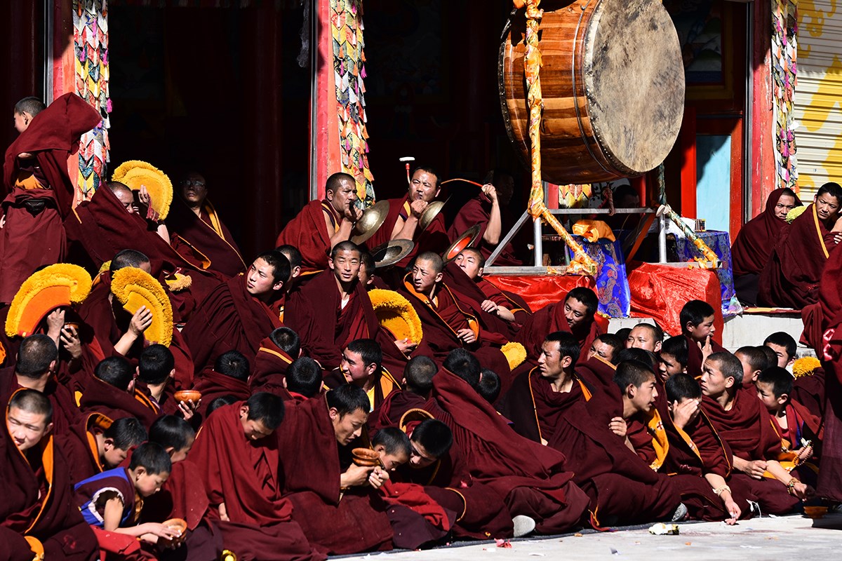 Monlam Festvial (Losar) in Aba | Foto de Liu Bin