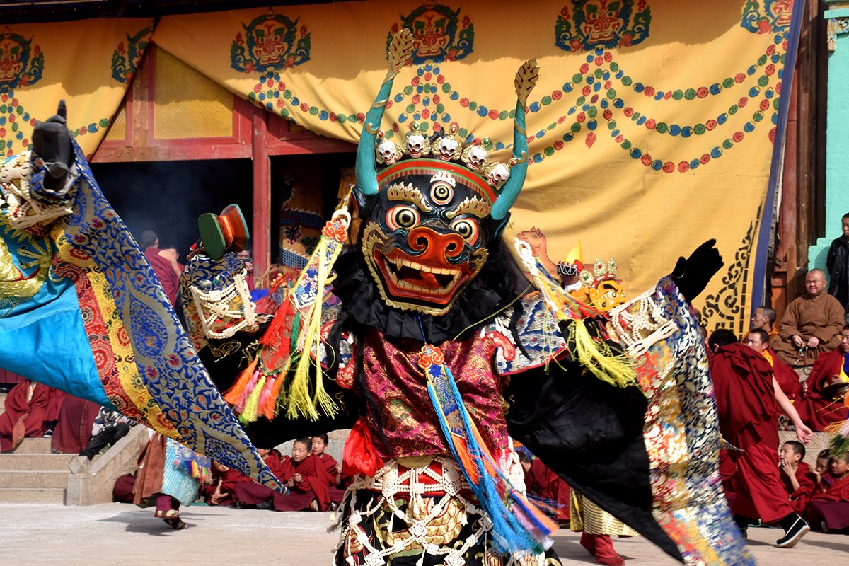 Monlam Festvial (Losar) in Tongren  | Foto de Prof. Hans Först