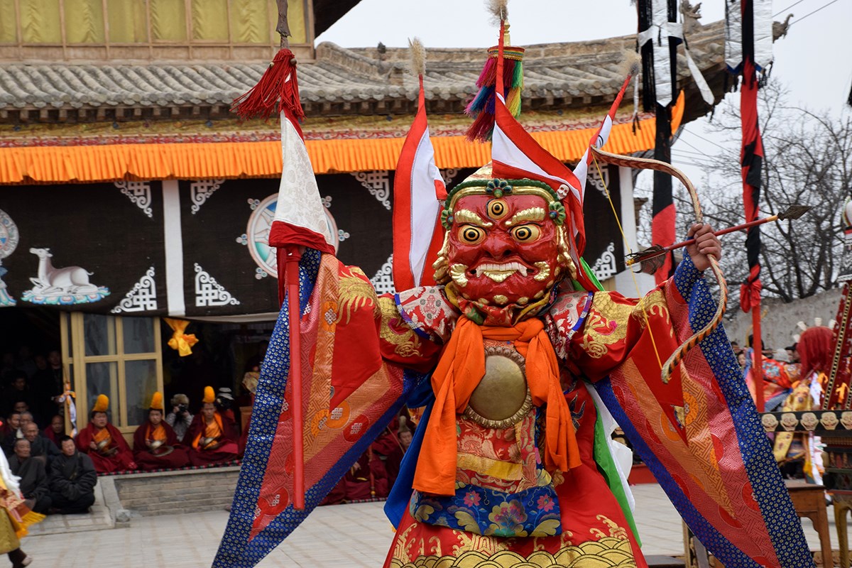 Monlam Festvial (Losar) in Tongren  | Foto de Prof. Hans Först