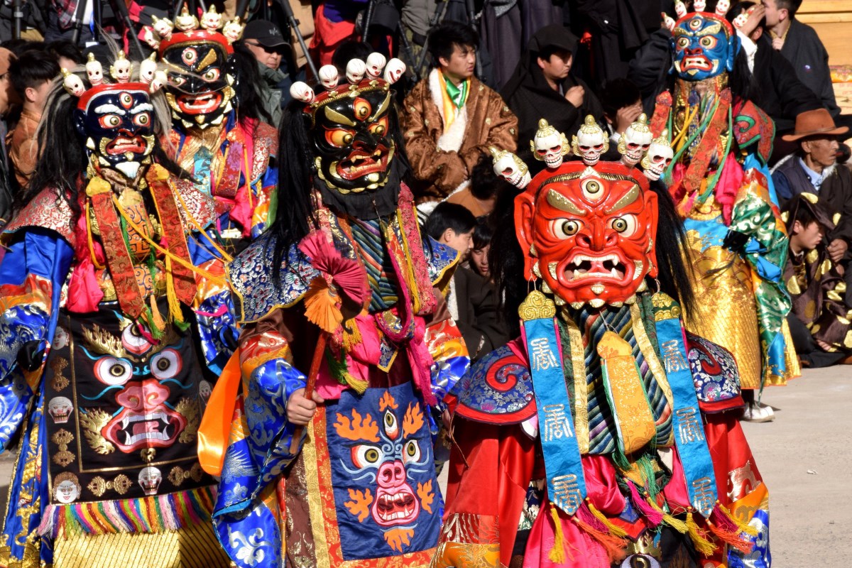 Monlam Festvial (Losar) in Tongren  | Foto de Prof. Hans Först