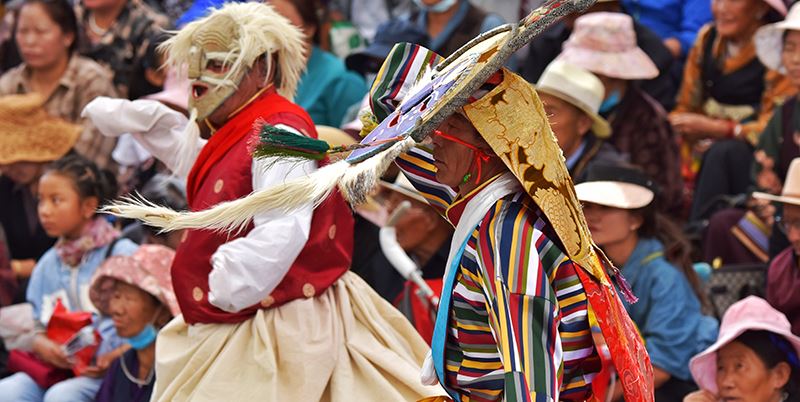 Tibetan Opera in Norbulinka