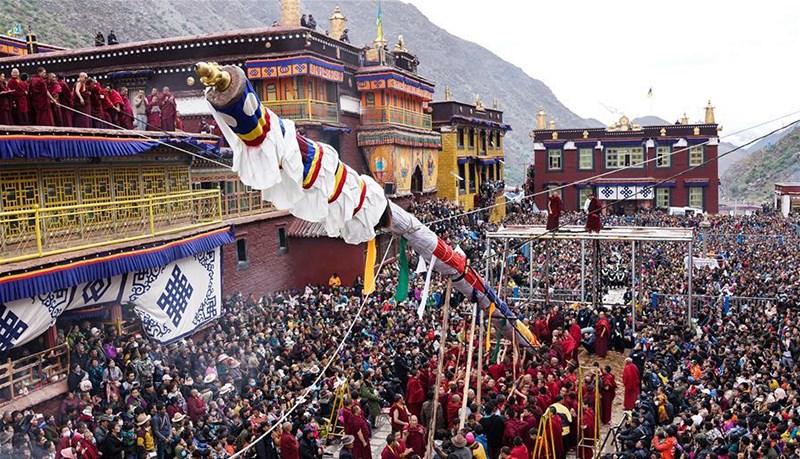 Summer Prayer Festival in Tsurpu Monastery