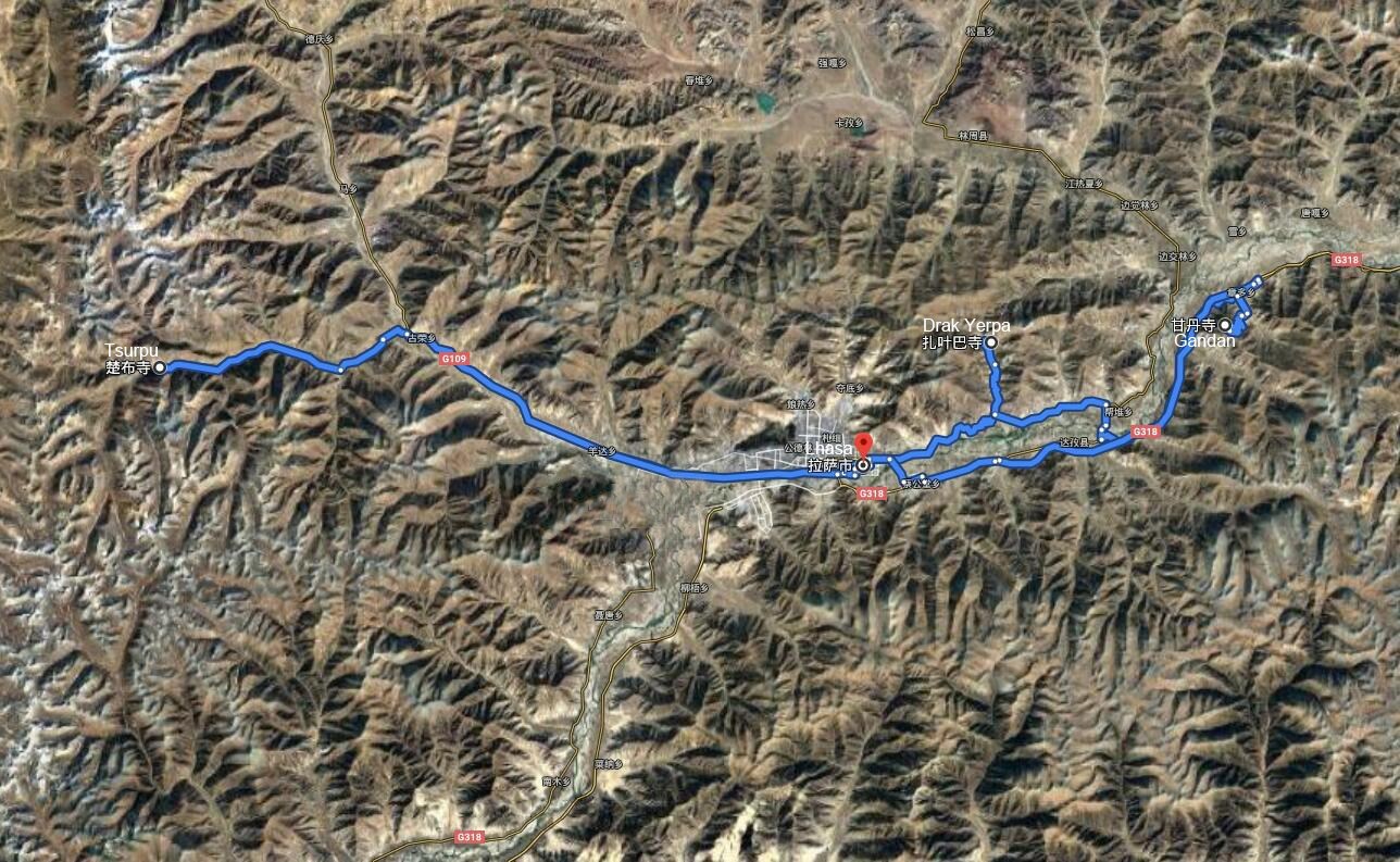 Tibet Tour during Tsurpu Prayer Festival in Summer 2020