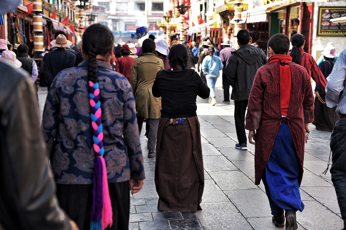 Barkhor Street | Foto de Liu Bin