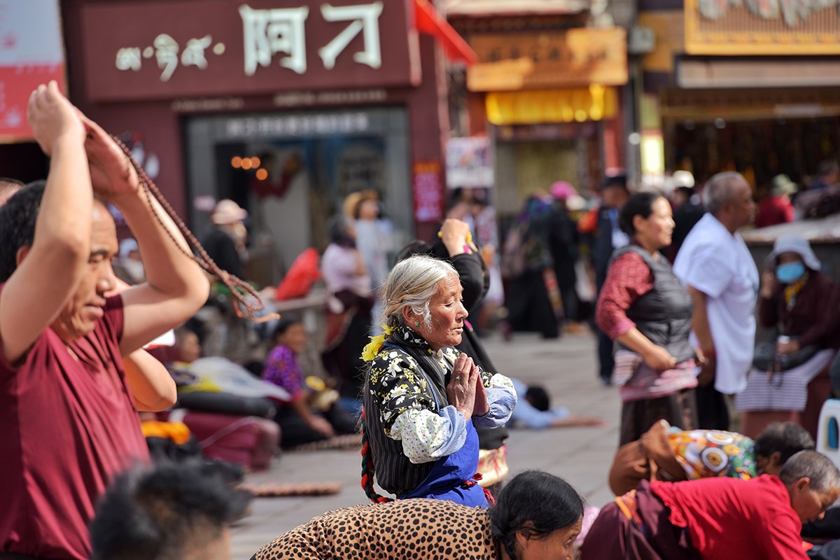 Barkhor Street | Foto de Liu Bin