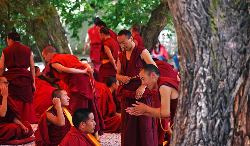 Debate in Sera Monastery