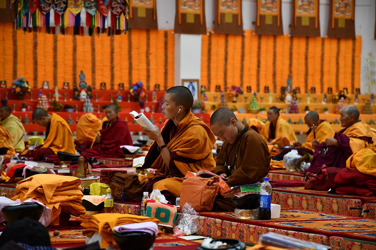 Gyergo Nunnery in Tagong | Foto de Liu Bin