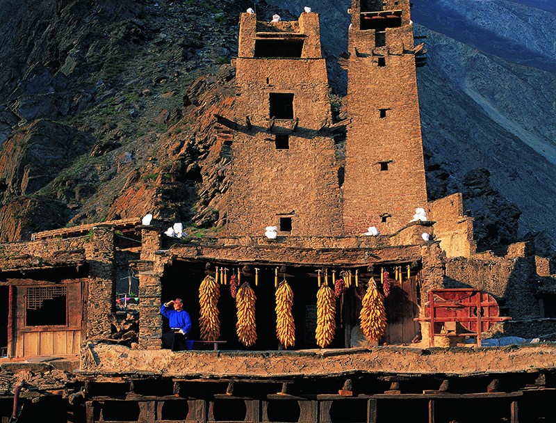 Stockaded Village Taoping of Qiang Minority