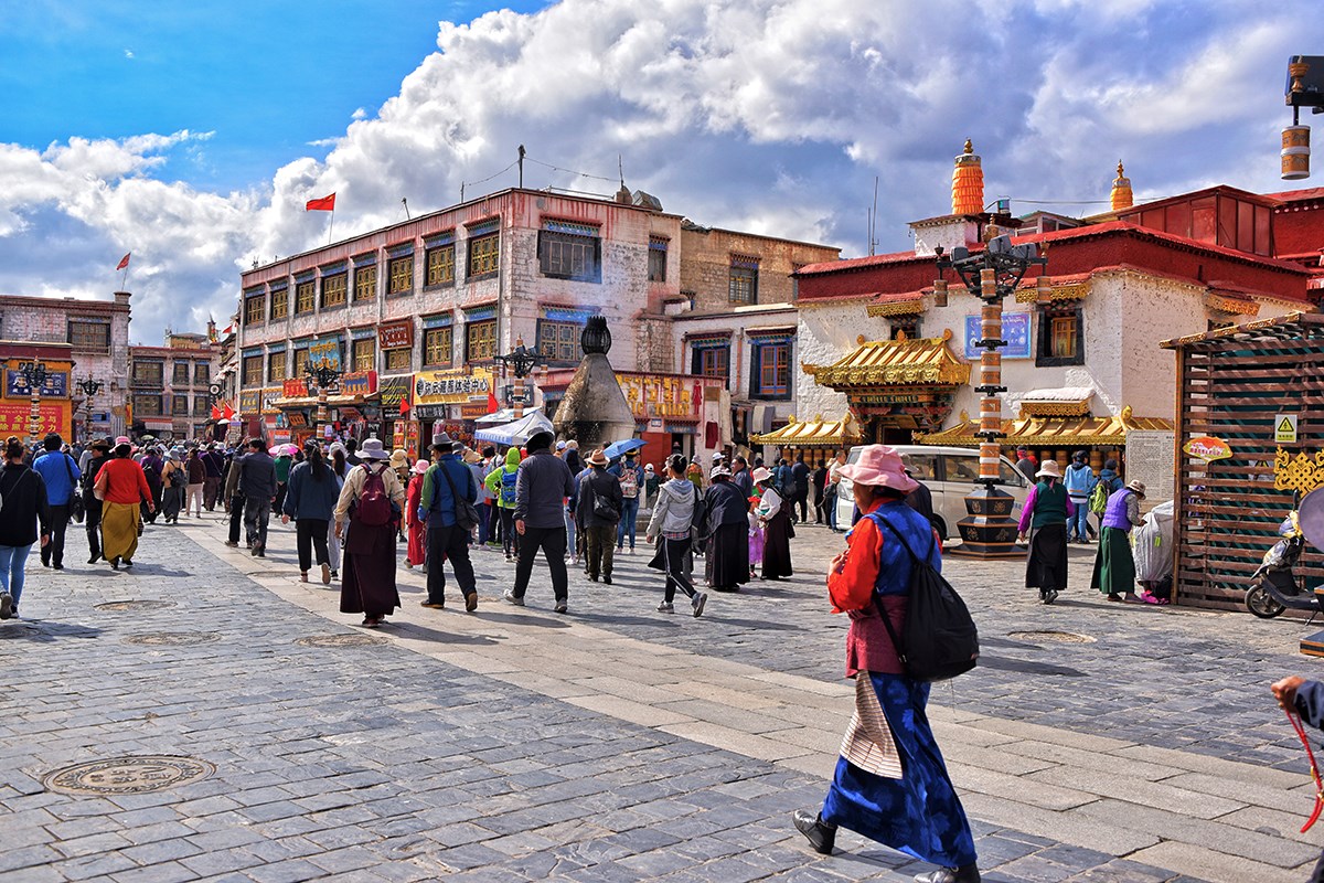 Barkhor Street | Foto de Liu Bin