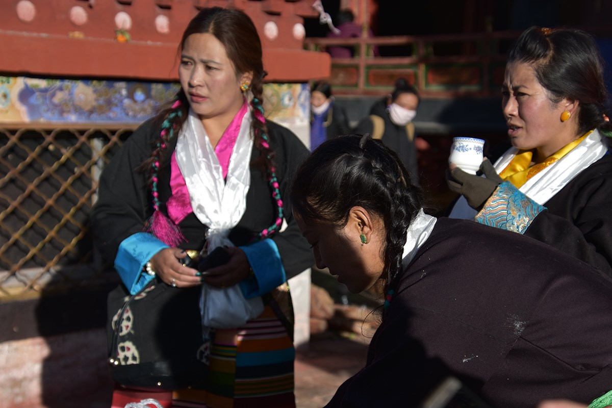 Tibetan Women in Winter | Foto de Yangji 