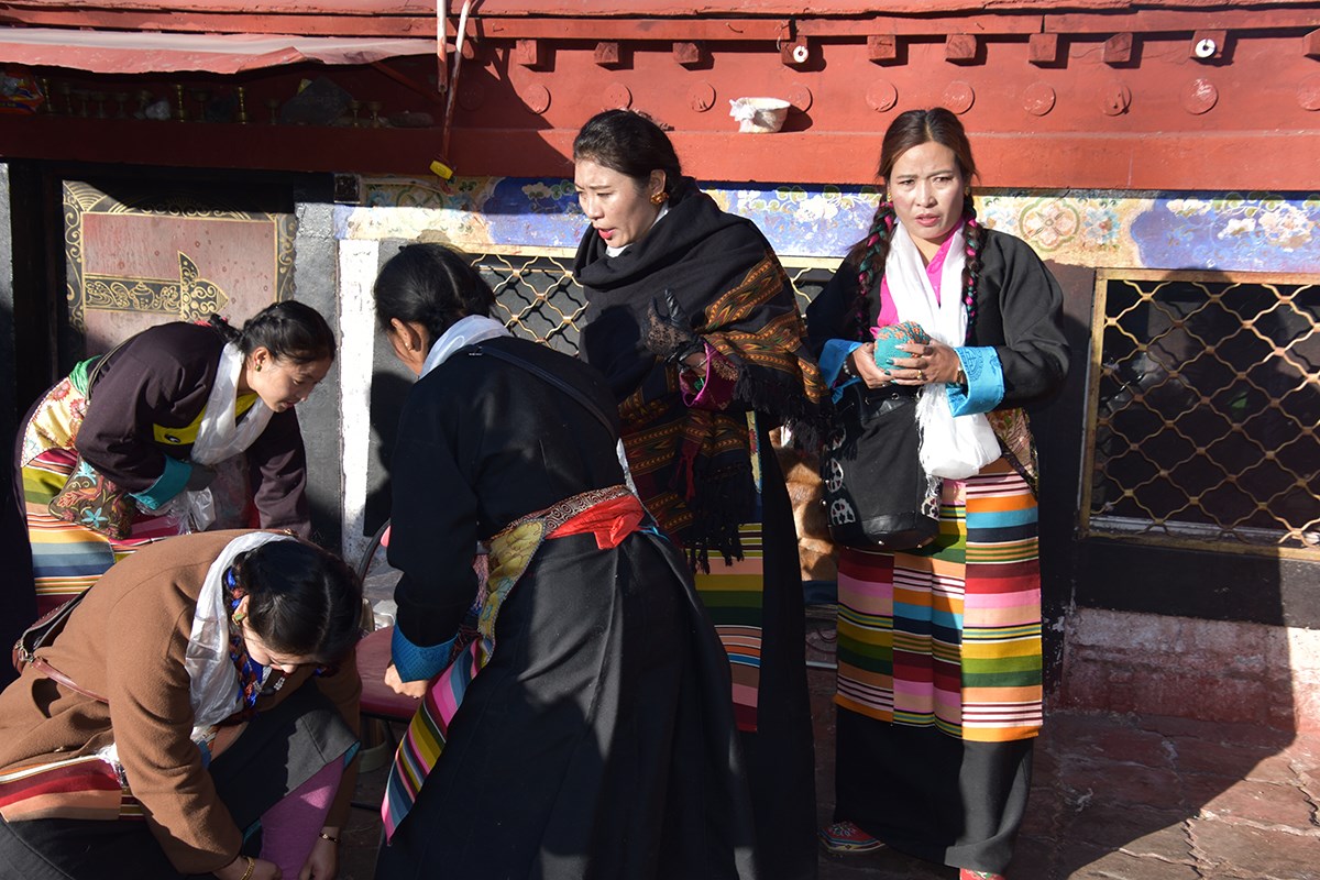Tibetan Women in Winter | Foto de Yangji 