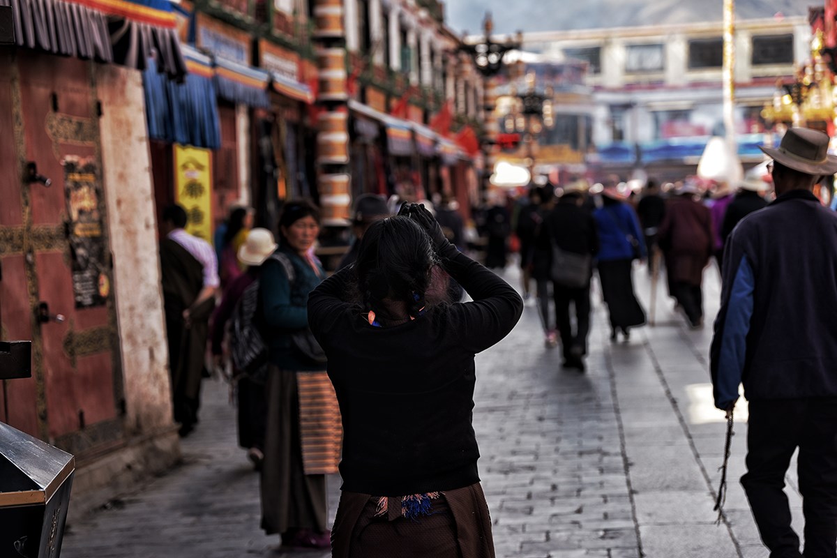 Barkhor Street | Foto de Liu Bin