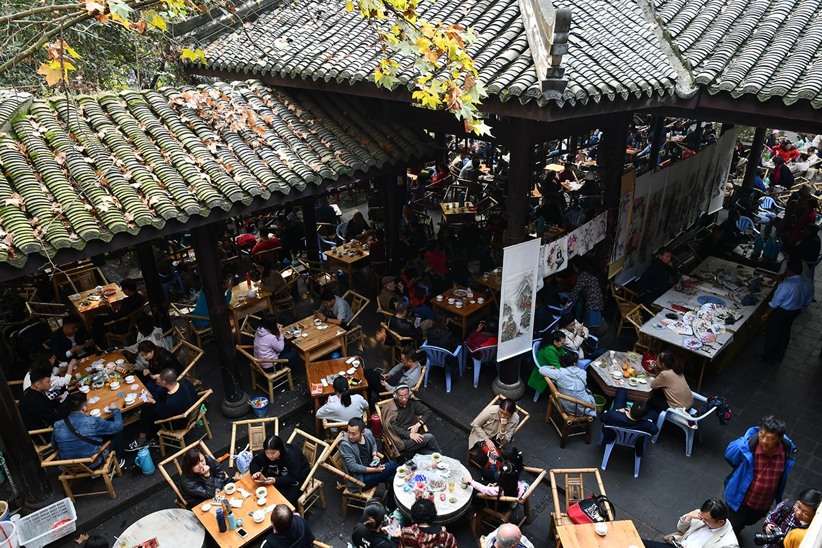 Teahouse in Renmin Park | Foto de Liu Bin