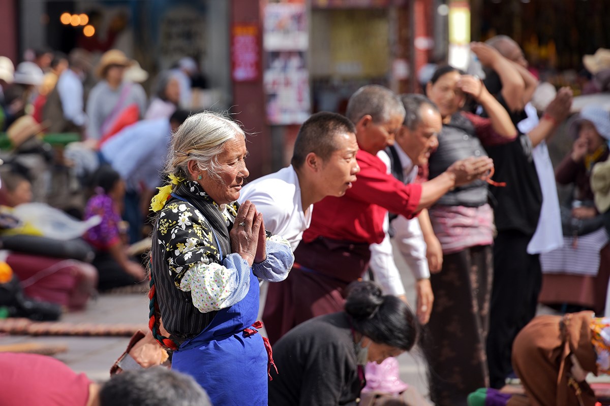 Barkhor Street | Foto de Liu Bin