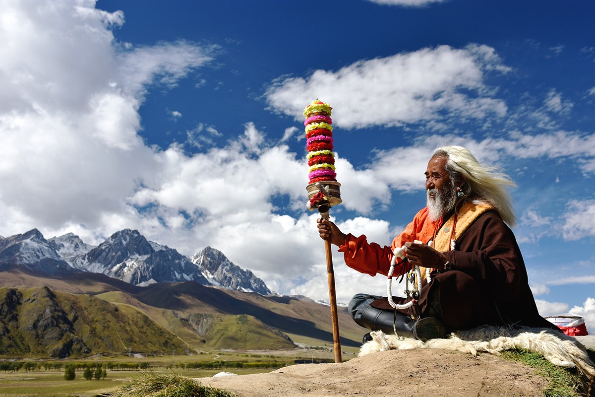Old Khampa Tibetan | Foto de Liu Bin