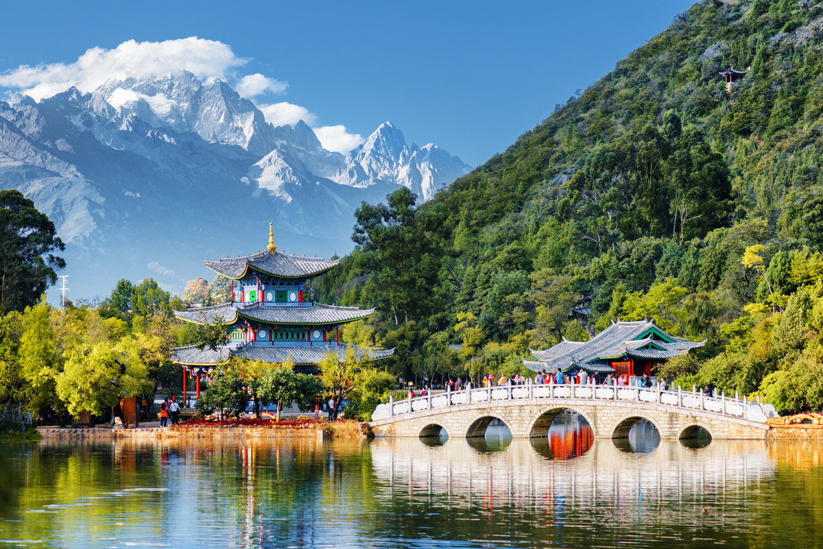 Black Dragon Pool in Lijiang 