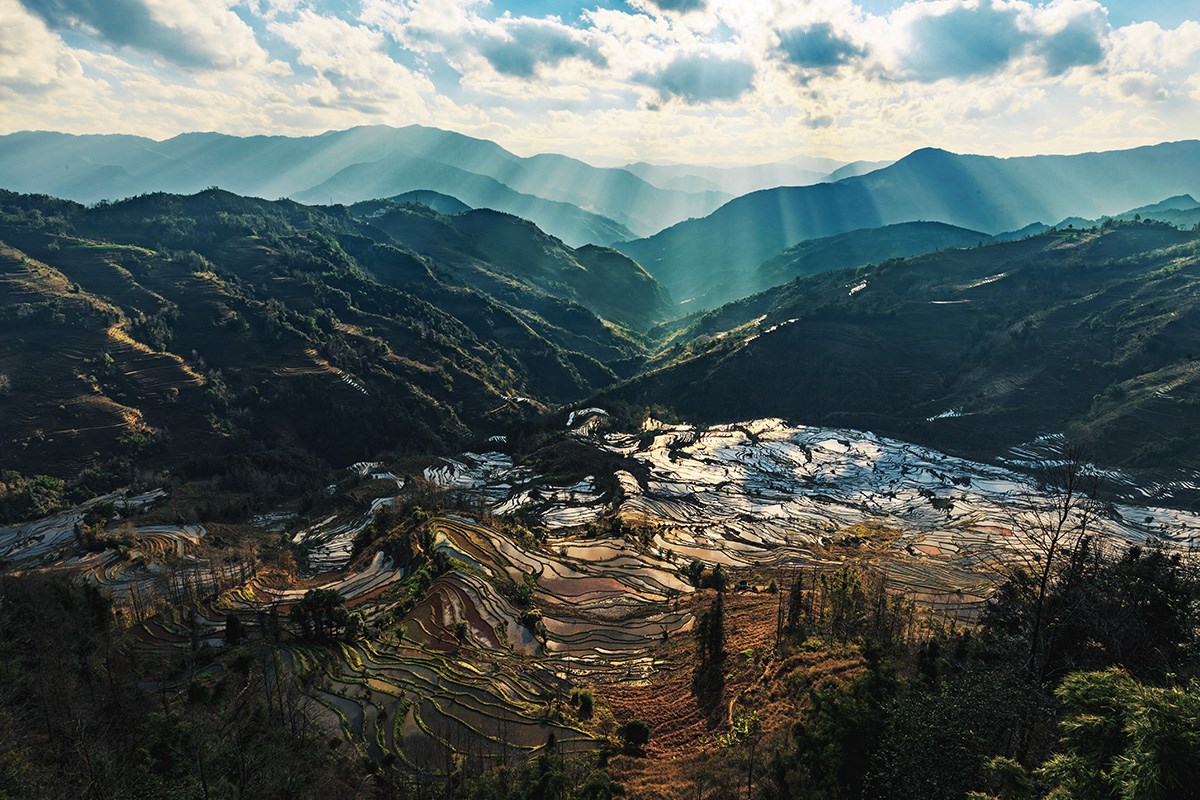 Yuanyang Terrace | Foto de Min Zhao