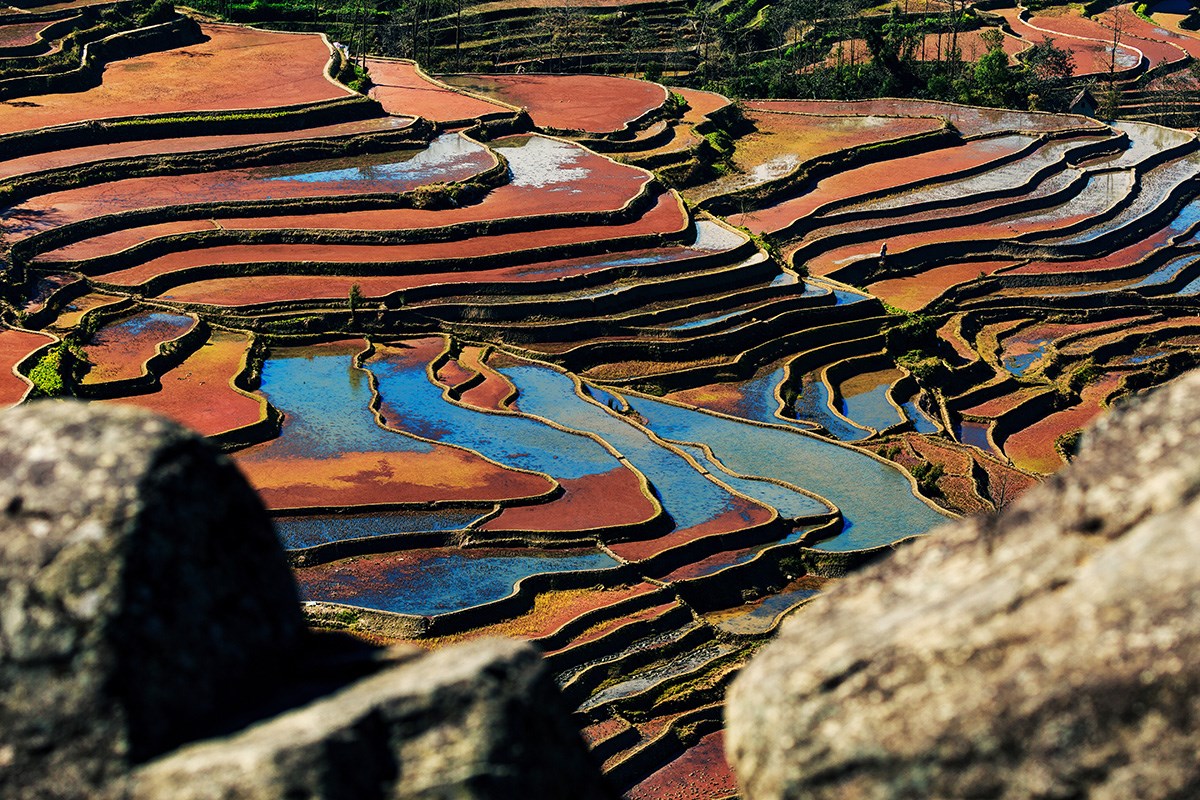 Yuanyang Terrace | Foto de Min Zhao